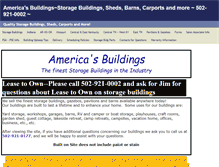 Tablet Screenshot of americasbuildings.com